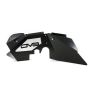 DV8 Offroad 07-18 Jeep Wrangler JK Front Aluminum Inner Fender w/ Rock Lights - Black