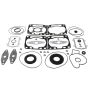 Vertex Pistons 711321 Vertex Gaskets 14-16 Arctic Cat ZR 6000 Carb Complete Gasket Kit w/ Oil Seals