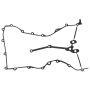 Cometic Gasket C15505-018 Cometic Ford 2.0/2.3L EcoBoost .018in AFM Timing Cover Gasket