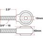 SPECIALTY PRODUCTS COMPANY 15753 XAXIS ROD END BALL JOINT
