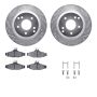 Dynamic Friction 7612-47000 Rotor Kit