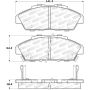 Stoptech 308.04960 Street Brake Pads