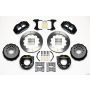Wilwood 140-10093 Narrow Superlite 4R Rear P-Brk Kit 12.88in Chevy C-10 2.42 Offset 5-lug