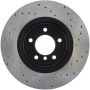 Stoptech 128.34052R 01-06 BMW 330 Drilled Right Front Rotor