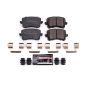 PowerStop Z23-1348 PowerStop - Z23 Daily Driver Carbon-Fiber Ceramic Brake Pads with Hardware Kit