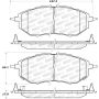 Stoptech 308.10781 Street Brake Pads