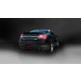 CORSA Performance 14315BLK Corsa 2010-2019 Ford Taurus SHO 3.5L V6 Turbo Sport Cat-Back Exhaust w/ Dual 4in Black Tips