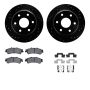 Dynamic Friction 8212-48008 Rotor Kit
