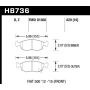 Hawk Performance HB736Z.629 Performance Ceramic Disc Brake Pad