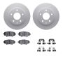 Dynamic Friction 4512-80077 Rotor Kit