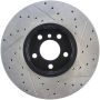 Stoptech 127.34098R Slotted & Drilled Sport Brake Rotor