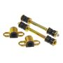 Prothane 86.5-96 Nissan 720 / Hardbody 2wd Front Sway Bar Bushings - 23mm - Black