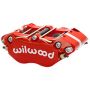 Wilwood 120-10000-RD Caliper-Dynapro Radial (Thin Pad) 1.75in Pistons .81in Disc - Red