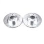 PowerStop EBR288XPR PowerStop Evolution Performance Drilled, Slotted & Plated Brake Rotor Pair