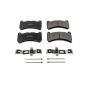 PowerStop 17-1365 PowerStop - Z17 Low-Dust Ceramic Brake Pads with Hardware