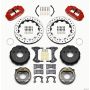 Wilwood 140-13321-DR Narrow Superlite 4R Rear P-Brk Kit 12.88in Drilled Red Small Ford 2.36in Off Bronco 5 x 5.50