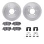 Dynamic Friction 6512-03267 Rotor Kit
