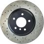 Stoptech 128.34072L Drilled Sport Brake Rotor