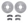 Dynamic Friction 6502-72254 Rotor Kit