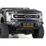 Addictive Desert Designs F160012140103 17-20 Ford Super Duty Bomber Front Bumper w/ Mounts For 20in Light Bars