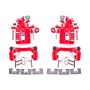 PowerStop S3298 Red Powder Coated Calipers