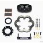 Wilwood 140-11206 Billet Narrow Dynalite Radial Mount Rear Inboard Sprint Kit 10.50in SuperAlloy Vented Rotor