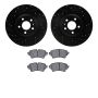 Dynamic Friction 8502-73082 Rotor Kit