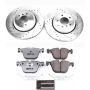PowerStop K2940-26 Z26 Street Performance Ceramic Brake Pad and Drilled & Slotted Rotor Kit