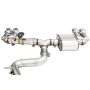 AWE Tuning 3025-42068 Audi 8V S3 SwitchPath Exhaust w/Chrome Silver Tips 102mm