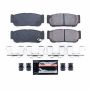 PowerStop Z23-954 PowerStop - Z23 Daily Driver Carbon-Fiber Ceramic Brake Pads with Hardware Kit