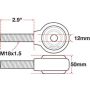 SPECIALTY PRODUCTS COMPANY 15775 XAXIS ROD END BALL JOINT