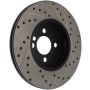 StopTech Slotted & Drilled Sport Brake Rotor 07-13 Mini Cooper