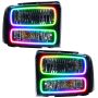 Oracle Lighting 7161-334 SMD Pre-Assembled Headlights, Black Bezel, ColorSHIFT(tm) - No Controller