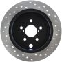Stoptech 128.47033R Drilled Sport Brake Rotor