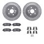 Dynamic Friction 7512-76165 Rotor Kit