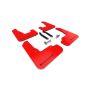 Rally Armor MF59-UR-RD/BLK Red Mud Flap/Black Logo