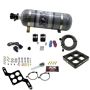 Nitrous Express 63070-12 DOMINATOR SINGLE ENTRY BILLET CROSSBAR STAGE 6, (50-300HP) W/ COMPOSITE BOTTLE