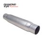 Diamond Eye Performance 400405 Diamond Eye RESONATOR 4in W/ ENDS (CLAMPED) AL