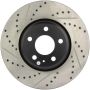 Stoptech 127.33136R Slotted & Drilled Sport Brake Rotor