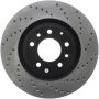Stoptech 128.45071L Drilled Sport Brake Rotor
