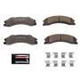 PowerStop Z36-1411 PowerStop - Z36 Truck and SUV Carbon-Fiber Ceramic Brake Pads with Hardware Kit