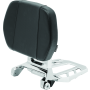 Kuryakyn 5746 Neo Driver & Passenger Backrest Chrome