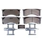PowerStop Z36-1418 PowerStop - Z36 Truck and SUV Carbon-Fiber Ceramic Brake Pads with Hardware Kit