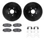 Dynamic Friction 8512-59067 Rotor Kit
