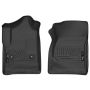 Husky Liners 14-17 Chevrolet Silverado 1500 Standard Cab X-Act Contour Black Front Floor Liners