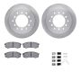 Dynamic Friction 6412-76067 Rotor Kit