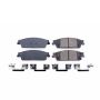 PowerStop 17-1707 PowerStop - Z17 Low-Dust Ceramic Brake Pads with Hardware
