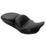 Mustang Motorcycle 76862 Mustang 08-21 Harley Electra Glide,Rd Glide,Rd King,Str Glide Touring Summit 1PC Seat w/Studs- Black