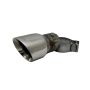 Corsa Performance TK002 Single 3.5in. Polished Pro-Series Universal Tip Kit (2.5in. Inlet-Clamp Included