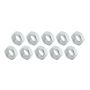 ALLSTAR PERFORMANCE ALL18256-10 7/16-20 RH Steel Jam Nuts 10pk